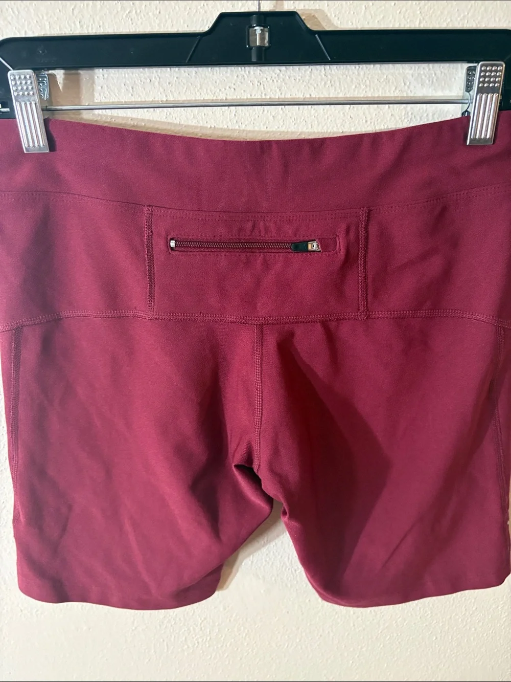 Nike Women's Maroon Performance Bike Shorts - Picture 2 of 3